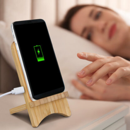 Bamboo Wireless Charging Stand