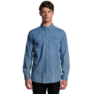 AS Colour Blue Denim Shirt